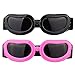 Mihachi Dog Sunglasses UV Protection Pet Goggles for Puppy Dogs Small Medium XS with Adjustable Strap