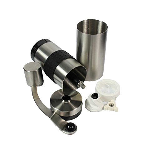 Rhino Coffee Gear Hand Coffee Grinder, Silver Pricepulse