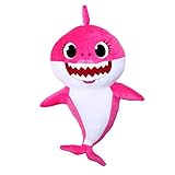 Baby Shark Official Singing Plush, Music Sound Baby Shark Plush Doll Soft Baby Cartoon Shark Stuffed & Plush Toys Singing English Song for Kids Gift Children Girl