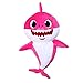 Baby Shark Official Singing Plush, Music Sound Baby Shark Plush Doll Soft Baby Cartoon Shark Stuffed & Plush Toys Singing English Song for Kids Gift Children Girl