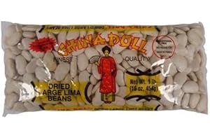China Doll Pack of 3 16 oz Dried Large Lima Beans