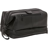 AmeriLeather Leather Toiletry Bag