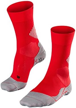 Unisex 4 GRIP Stabilizing Socks Breathable Quick Dry Black White Blue Red Sports Sock Special Sole With Improved Grip For Fast Changes Of Direction Ideal For Football Rugby 1 Pair