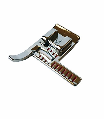 NEW Stitch Guide Sewing Machine Presser Foot - Fits All Low Shank Snap-On Singer*, Brother, Babylock, Euro-Pro, Janome, Kenmore, White, Juki, New Home, Simplicity, Elna and others by ThreadNanny