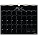 AT-A-GLANCE 2018-2019 Academic Year Wall Calendar, Medium, 14-7/8 x 11-7/8, Wirebound, Black Paper (AY8BP28)