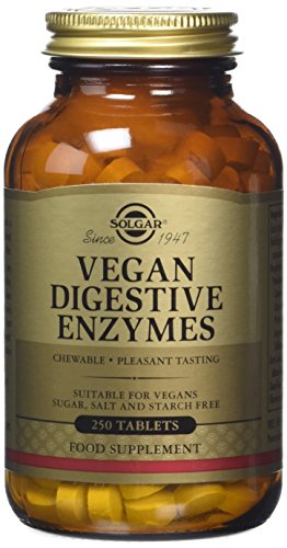 Solgar Vegetarian Digestive Aid Chewable Tablets, 250 Count