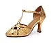 Minishion Women's T-strap Glitter Salsa Tango Ballroom Latin Dance Shoes Wedding Pumps