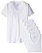 Hanes Men's Classics V-Neck T-Shirt Value Pack (Pack Of 6) (White - 6 Pack, Medium (38" - 40" Chest)) primary