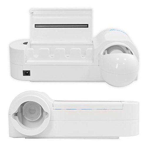 image for Pyle Upgraded Pure Clean Toothpaste Dispenser | UV Sanitizer Toothbrus