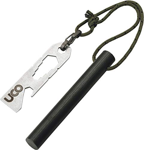 UCO Titan Fire Striker with Tether and Multitool