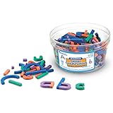 Learning Resources Magnetic Letter Construction Set