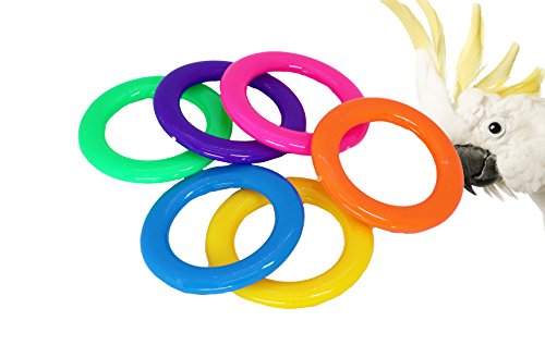 1196 pk6 Plastic Cane Rack rings Parrot Bird Toy Parts Talon Foot Toys pet craft