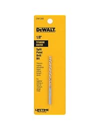 DeWalt dw1308 1 8-Inch Titanio Split punto Broca en espiral
