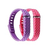 VENUS Fitbit Flex Replacement Band With Clasps/No tracker Multicolors