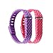 VENUS Fitbit Flex Replacement Band With Clasps/No tracker Multicolors