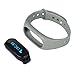 Cubot V1 Bluetooth 4.0 Smart Bracelet, Waterproof Smart Wristband Fitness Tracker with a Pedometer Step Counter Distance Counter Sleep Monitor Call/SMS Reminder, Gray