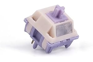 METRICKEYS MMD Princess V4 Switch, 5Pin Pre-lubed Linear/Tactile RGB Switch for Custom Mechanical Keyboard(Linear 53g,90PCS)