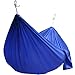 Ultralight Portable Parachute Nylon Double Hammock With Tree Straps, Carry Bag Included for Camping, Backpacking, Travel, Beach, Garden