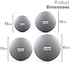 Core Balance Gym Ball Exercise Fitness Yoga Pregnancy Anti Burst 55cm 65cm 75cm 85cm Pump