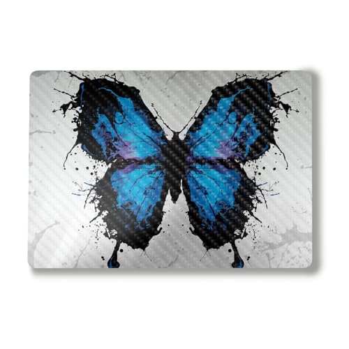 Carbon Fiber Laptop Skin Compatible with Alienware M18 R2 (2024) - Butterfly Sp…