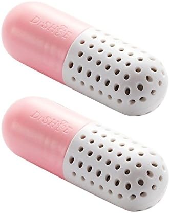 Beisite 100% Natural Prevents Mold Mildew Bacteria Shoe Deodorant,Shoe Dryer Shoe Deodorizer Antimicrobial Carbon Closet Deodorant Drawer Moisture Absorber（2Pack of Blue）(2Pack of Pink)