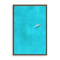 Framed Canvas Wall Art Abstract Colorful Canvas Prints Home Artwork Decoration for Living Room,Bedroom - 16x24 inches