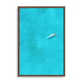 Framed Canvas Wall Art Abstract Colorful Canvas Prints Home Artwork Decoration for Living Room,Bedroom - 16x24 inches