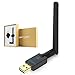 Wifi Adapter Wireless Usb Adapter Dual Band 5G/2.4G With 2dBi AC 600Mbps External Antenna Network Card Support Desktop,Laptop, Windows XP,Windows Vista,win7,Win8,Win10,Mac OS X 10.6-10.13