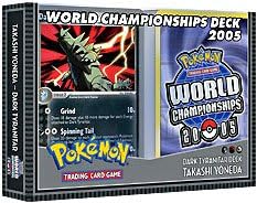 Pokemon Card Game 2005 World Championships Deck Takashi Yoneda's Dark Tyranitar Deck