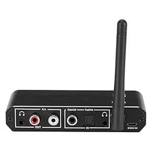 Bluetooth-ontvanger Zender Analoge convertor 1 RCA AVX-uitgang voor tv Draadloze audioadapter TV MP3-cd-speler