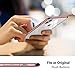 TORRAS iPhone Xs Case/iPhone X Case, Ultra Thin Slim Fit Soft Silicone TPU Cover Case Compatible with iPhone X/iPhone Xs 5.8 inch, Rose Gold