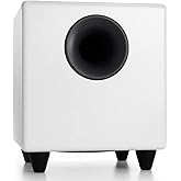 Audioengine S8 Powered Home Subwoofer Speaker - 250W 8-inch Subwoofer with Built-in Amplifier for Home Audio