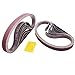Sackorange 30 PCS Sanding Belts 1-Inch x 30-Inch 60 80 100 120 150 180 240 320 400 and 600 Grit Aluminum Oxide Sanding Belts For Belt Sander (1x30in)
