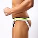 NEARTIME Men's Underwear, Hollow Out Men Underwear Boxers Bulge Pouch Men Shorts (M, Black)