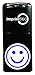 Supply360 AS-IMP2020 Round Teacher Stamp - Purple Smiley FACE, Purple Ink, Durable, Light Weight Self-Inking Stamp, 5/8