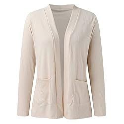 ADJHDFH White Cardigan Sweaters For Women Cardigan