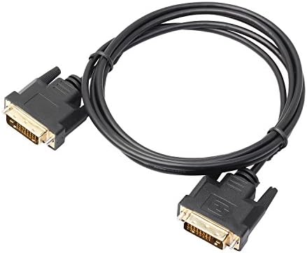 CandyQ LCD Digital Monitor DVI D To DVI-D Gold Male 24+1 Pin Dual Link TV Cable For TFT (6Ft)