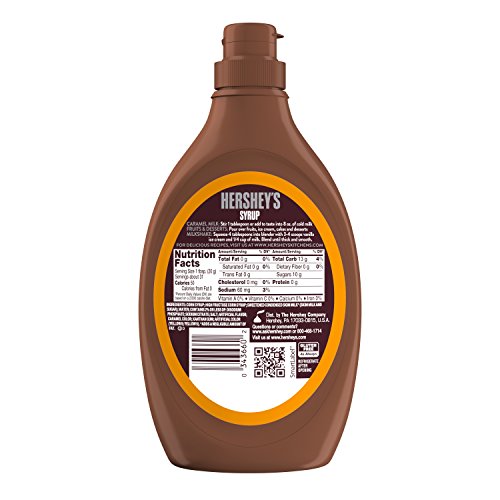 image for HERSHEY'S Caramel Syrup, 22 Ounce (Pack of 6)