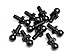 HPI Racing 86896 Firestorm Ball Stud (10-Piece), 4.8x12mm