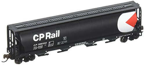 Bachmann Industries Inc. Canadian 4-Bay Cylindrical Grain Hopper Cp Rail - N Scale