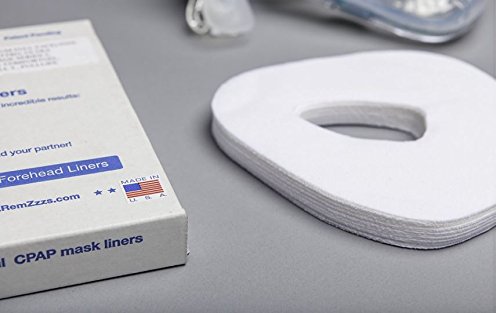 RemZzzs Full Face CPAP/BiPAP Mask Liners - 2-pack - 60 Nights Supply - for ResMed & Respironics (Medium (K2)