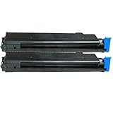 2 Inktoneram® Replacement toner cartridges for Okidata B410 Toner Cartridge replacement for Okidata 43979101 MB460 MFP MB470 MFP MB480 MFP B410 B410d B410dn