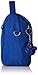 Kipling Kichirou Insulated Lunch Bag, Removable, Adjustable Crossbody Strap, Zip Closure, Blue Tropics Tonal