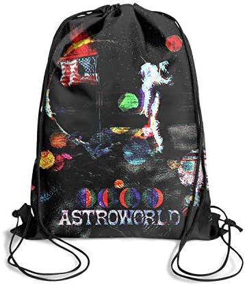 YAYAZANPl Drawstring Backpack Dancing Bag Sports Sackpack Music Band Art Fashion Gymsack for Men Women