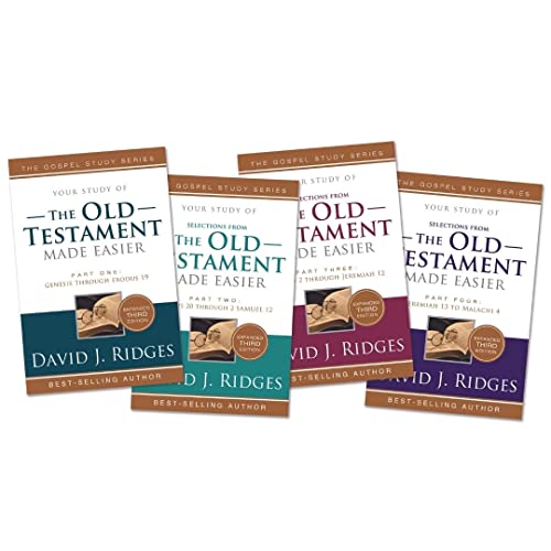 The Old Testament Made Easier LDS Study Guide Full Set: David J. Ridges ...