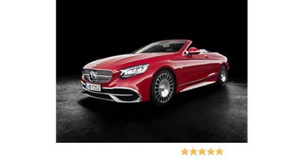 Amazon Com Mercedes Benz Maybach S 650 Cabriolet 2017 Car Print