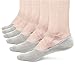 Low Cut No Show Loafer/Boat Shoe Bamboo Socks, Men's S/M w/ HeelHug(6 Pairs)