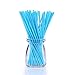 Colored Lollipop Sticks 100 count 6 inch (Blue, White, Purple, Yellow, Rose-red) (100)