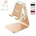 Multi-Angle Adjustable Phone Stand, Skomet iPhone Stand, Cradle, Dock, Holder iPhone 7 6 6s Plus 5 5s 5c Charging and Android Smartphone Devices - Gold