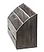 Executive Office Solutions Vintage Rustic Wooden Office Desk Organizer & Mail Rack For Desktop, Tabletop, or Counter - Distressed Torched Wood-Store Supplies, Desk Accessories, Mail – Barnwood (WO3)